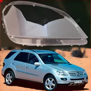 Стекло фары Mercedes ML class W164 (2005–2008) Дорестайл
