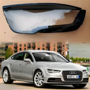 Стекло фары Audi A7 C7 4G (2014–2018) Рестайл