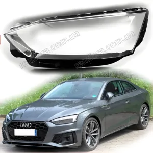 Скло фари Audi A5 F5 (2019–2025) рестайл