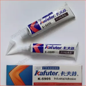 Професійний термостійкий прозорий клей / герметик до фар Kafuter K-5905, 45 г
