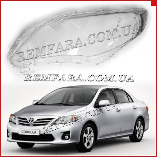 Remfara Стекло фары Toyota Corolla 2010-2012